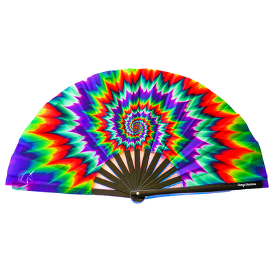 Tie Dye Vortex Festival Fan