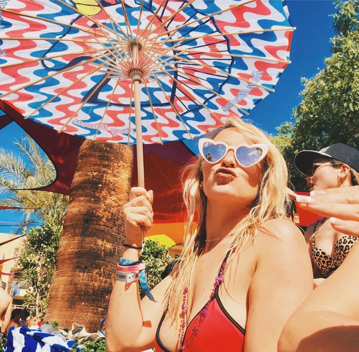 Let's Get Wavy Parasol