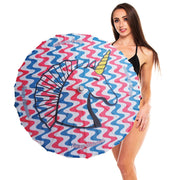 Let's Get Wavy Festival Parasol Parasols Fancy Unicorns