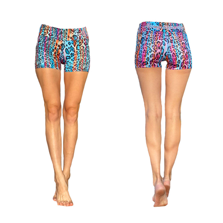 Iris Jungle Yoga Shorts